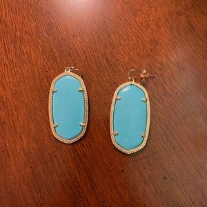 Kendra Scott turquoise earrings